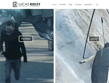 Tablet Screenshot of lucasridley.com